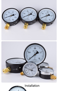 Manomètre de chaudière XuYi Y-100 -1~100MPa, type diaphragme, avec garantie d'un an et personnalisation OEM/ODM/OBM - Product Image 5