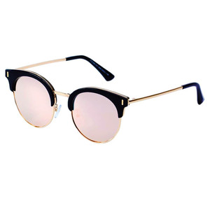 Gafas de sol de moda LATINA para mujer, redondas, estilo ojo de gato - Product Image 4