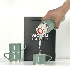 Juego de regalo de Taza Termo de acero inoxidable de negocios corporativos - Product Image 5