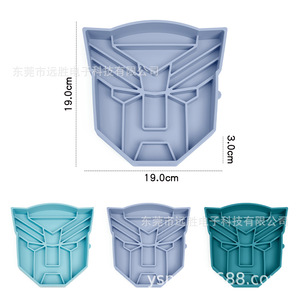 Transformers Silicone Pet Bowl 19cm Slow Feeding Dog <b>Cat</b> <b>Feeder</b> With Suction Base - Product Image 1