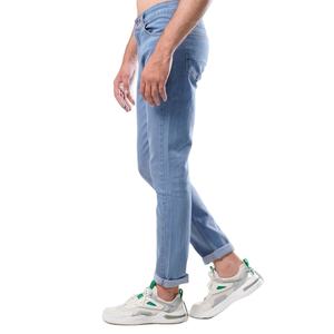 กางเกงยีนส์ผู้ชายใส่สบายสำหรับกิจกรรมกลางแจ้ง แบบลำลอง ดีไซน์เรียบง่าย ซักได้ ระบายอากาศได้ดี - Product Image 1