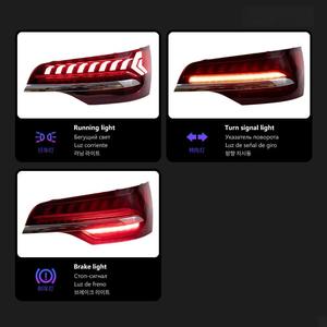 Nouvel ensemble de feux arrière LED 06-15 Q7 12V avec clignotants séquentiels et feux de jour pour pare-chocs arrière, modification pour Q7 Nouveau LED Ta - Product Image 4