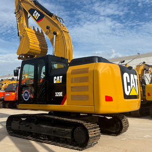 Excavadora de cadenas usada 320E de 20 toneladas, modelo 2023, con pocas horas de trabajo, motor, caja de cambios y bomba, lista para trabajar, en venta. - Product Image 1