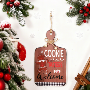 Natale pan <span class=keywords><strong>di</strong></span> zenzero <span class=keywords><strong>uomo</strong></span> in <span class=keywords><strong>legno</strong></span> targa appesa <span class=keywords><strong>a</strong></span> parete decorativo in <span class=keywords><strong>legno</strong></span> biscotto <span class=keywords><strong>uomo</strong></span> per negozio ornamento <span class=keywords><strong>di</strong></span> benvenuto - Product Image 5