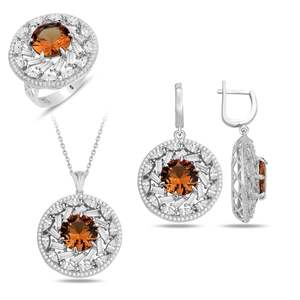 Anello di zultaniti naturali placcati senza zultaniti appannati e anello di diamanti incastonati in argento 925 pietra zultaniti prezzo Per carato - Product Image 2