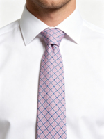 Cravate en polyester à carreaux pour homme, motif tartan classique, logo personnalisé, vente en gros OEM, pour affaires et mariages