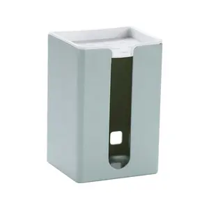 Grosir Lima Warna Pilihan WC Pada Kotak Kertas Dinding Tempat Tisu Plastik untuk Toilet