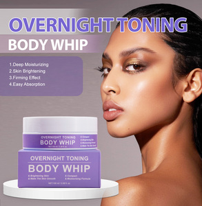 Crème pour le corps nourrissante au beurre de karité non parfumée, raffermissante et tonifiante de nuit, OEM, 100 ml, pour tous les types de peau - Product Image 2