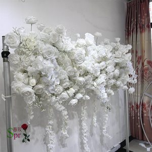 Centro <span class=keywords><strong>de</strong></span> Mesa SPR con Bola <span class=keywords><strong>de</strong></span> Flores Artificiales Blancas Hechas a Mano, Decoración <span class=keywords><strong>para</strong></span> Bodas, Arreglo Floral <span class=keywords><strong>para</strong></span> Fiestas, Guirnalda Navideña, Regalo - Product Image 3