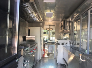 Carro de comida OEM de 5 metros de largo, cocina móvil, catering, furgoneta, quiosco de helados, quiosco de perritos calientes, horno de tacos, camión de comida eléctrico para Pizza - Product Image 5