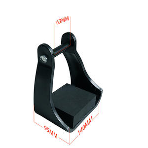 Étriers d'équitation en plastique POM avec coussinets en mousse EVA pour soulager les douleurs aux genoux et aux chevilles, accessoires d'équitation - Product Image 2