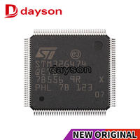 STM32G474QET6 128LQFP DX/Daixun Nuevo Chip Original Microcontrolador Integrado 128K RAM 512KB Memoria de Programa Montaje SMD 107 I/O
