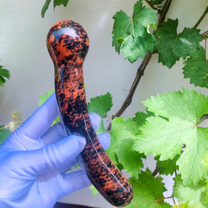 Dildo de Obsidiana Roja Natural, Varita Yoni, Juguete Sexual para Mujeres, Placer del Punto G, Masturbación, 178 mm, 300 g, Ejercicio de Kegel - Product Image 2
