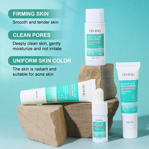Set <span class=keywords><strong>de</strong></span> 4 Productos para el Cuidado <span class=keywords><strong>de</strong></span> la Piel con Salicilato <span class=keywords><strong>de</strong></span> Marca Blanca: Tónico Facial, Limpiador, Esencia y Crema Facial para el Acné - Product Image 4