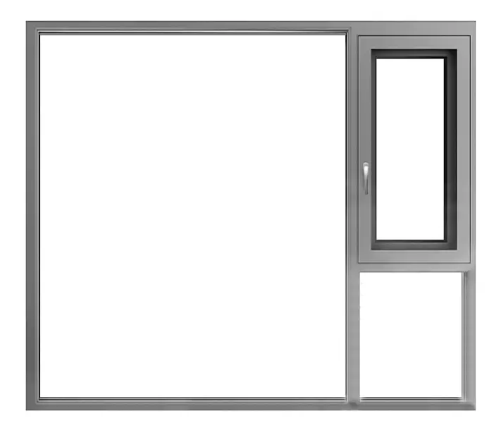 Hot sale Seamless welding aluminum frames modern windproof aluminium sliding glass windows