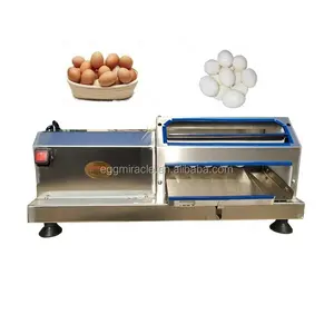 Commerciële Eenvoudige Kippenei Schilmachine Hardgekookte Eierschiller In De Uitverkoop