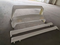 Kit carrosserie modifié pour Mercedes C124 W124 S124 : pare-chocs avant et arrière, jupes latérales, aileron, diffuseur arrière, spoiler arrière