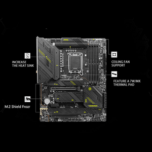 Z790 TOMAHAWK WIFI ATX Gaming <b>Motherboard</b> 12/13/14th <b>CPU</b> LGA1700 DDR5 LAN 256GB Z790 <b>Motherboard</b> - Product Image 5