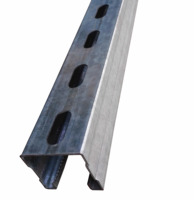 Perfiles de Acero Galvanizado en Forma de C - Técnica de Doblado en Frío, Corte/Soldadura/Doblado, Grado Q235B para Construcción de Edificios