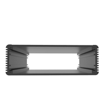 Boîtier en aluminium anodisé usiné CNC, armoire métallique, boîtier pour instruments électroniques, boîtier pour circuits imprimés