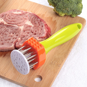 Marteau à attendrir la viande en acier inoxydable durable et en plastique PP pour la cuisine à domicile, char <span class=keywords><strong>siu</strong></span>, steak - Product Image 4