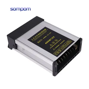 Wholesale 220V AC to DC 12V 400W Switching Power Supply Single Output Led Driver 400W Rainproof Power Supply For Led Strip Light