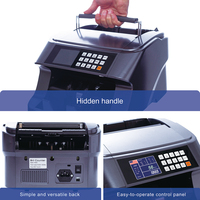 Détecteur de billets portable professionnel avec écran TFT, compteur de billets, détecteur de faux billets MG/IR-image, comptage de 1200 pièces/minute