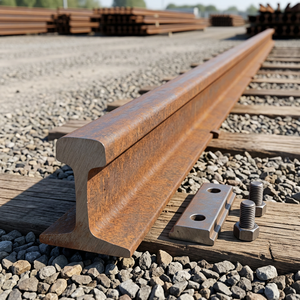 Déchets de fer ferroviaire, sections de rail en acier, barres d'armature, poutres d'Ankara, 50 kg, pour la construction et le recyclage - Product Image 1