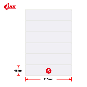 Étiquettes en feuille A4, étiquettes d'expédition avec code-barres, étiquettes FBA, autocollants adhésifs en papier durable pour utilisation en supermarché - Product Image 2