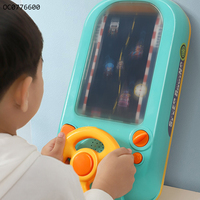 Machine de jeu électronique de course de voiture nouveauté garçons avec volant de jeu