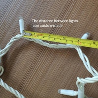 Guirlande lumineuse étanche pour l'extérieur avec câble led en caoutchouc, dernier cri, OEM, étanche, approuvé CE RoHS, IP65, pour projet, vacances et camping