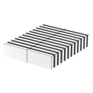 Aimants permanents puissants en néodyme rectangulaires N52 N45 N35 <span class=keywords><strong>pour</strong></span> usage industriel, soudage et pliage, revêtement Ni-Cu-Ni, en stock - Product Image 5