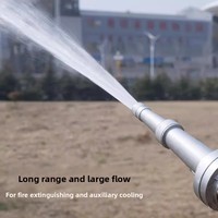 Lance d'incendie OEM Hong'an en aluminium durable, norme russe GOST, DN50 DN65, raccord personnalisé, jet de pulvérisation, lutte contre l'incendie, export direct usine