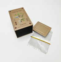 Caja de Regalo Rígida Corrugada Personalizada al por Mayor para Almacenamiento de Té con Forro de Esponja y Grabado, Juego de Té de 4 Frascos, Empaque de Lujo