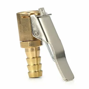 Mandrin de pompe à air Clip de valve en laiton Gonfleur de pneu Connecteur de valve Mandrin à air pour pneu - Product Image 6