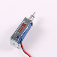 Électroaimant à traction personnalisé à forte résistance, 12V/24V CC, avec fonction de verrouillage électronique poussoir-tiroir