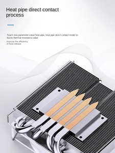 Qiao Sibo CL-B40S-DIG V2 Push-down CPU Radiator All-in-One <b>Computer</b> <b>Fan</b> HTPC Server Silent Air Cooling Fluid Bearing Copper Comp - Product Image 2
