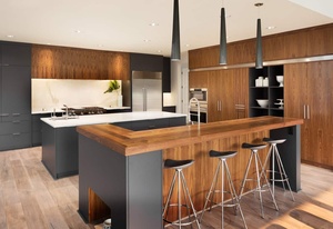Gabinetes de <span class=keywords><strong>cocina</strong></span> de madera maciza de ambiente de lujo más vendidos con Isla de <span class=keywords><strong>columna</strong></span> Romana - Product Image 2