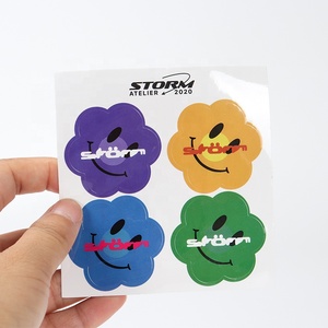 Miếng Dán Thay Đổi Màu In Tùy Chỉnh Miếng Dán Thay Đổi Màu Nước Miếng Dán Thay Đổi Màu Xanh Nước Nhạy Cảm - Product Image 2