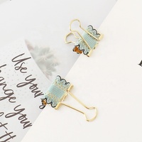 Bureau école mignon kawaii Textile clips de reliure