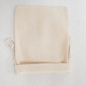 Sacs à cordon en lin/jute/toile/coton recyclables et biologiques pour bijoux - Product Image 4