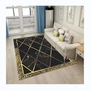 new desgin polyester living room factory price big floor carpet karpet bulu malaysia 3d