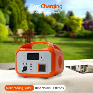 Estación de Energía Portátil de 600W/300W, Generador Solar Portátil Lifepo4, Batería de Almacenamiento de Energía de 110V - Product Image 6