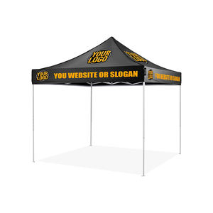 Tienda con dosel emergente resistente a los rayos UV impermeable con estampado personalizado, refugio plegable moderno de fácil instalación para eventos para exposiciones de mercado al aire libre - Product Image 1