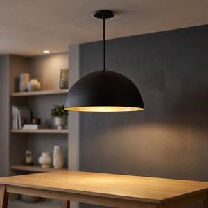 Lámpara Colgante Moderna de Metal Negro, Altura Ajustable, Luz para el Cuidado de la Vista, Regulable, Hecha a Mano, para Techo, Hogar, Oficina, Hotel, Bar - Product Image 1