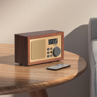 Rétro Portable BT Haut-Parleur Rétro Mini Portable Sans Fil BT Haut-Parleur Radio USB/TF Carte Lecteur Musique boîte à Musique