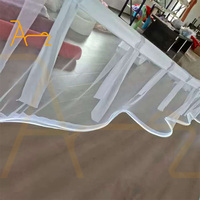 Rideau de plafond lumineux à LED, bande lumineuse étanche pour l'extérieur, camping, restaurant, ambiance, décoration de plafond pour mariage