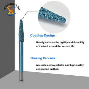 Chiến binh của lớp phủ OEM tùy chỉnh <span class=keywords><strong>PCD</strong></span> kim cương Công cụ Cắt <span class=keywords><strong>PCD</strong></span> kim cương Burr bits thiết lập cho đá khắc và cắt - Product Image 3