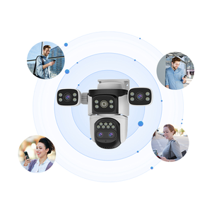 Cs621zs 12MP 4G CCTV Camera an ninh ngoài trời với tầm nhìn ban đêm 10x Zoom hai chiều âm thanh 4G Mạng PTZ giám sát Camara - Product Image 6