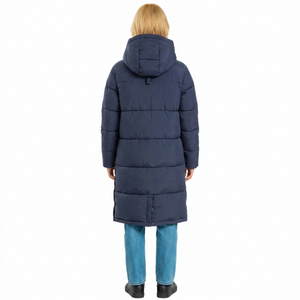 Parka d'hiver <span class=keywords><strong>longue</strong></span> et matelassée haut de gamme AQTQ pour femmes, grande taille, <span class=keywords><strong>chaude</strong></span>, résistante au froid, avec capuche, manteau décontracté, veste en duvet - Product Image 2